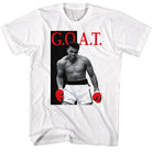 Muhammad Ali Goat Again Signature Graphic White T-Shirt