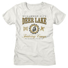 Muhammad Ali Muhammad Ali Deer Lake Varsity Vintage Vintage White Women's T-Shirt