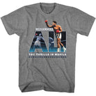 Muhammad Ali Oversized Iconic Graphic Graphite Heather T-Shirt