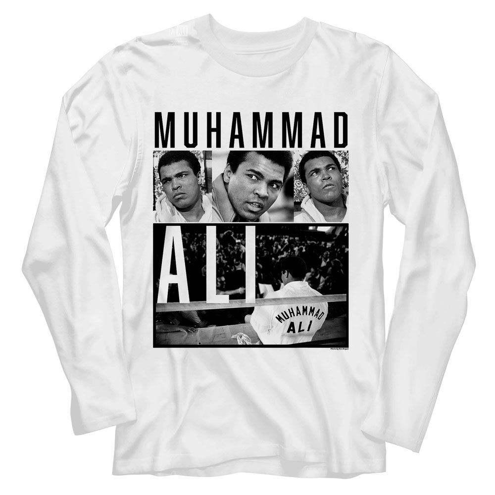 Muhammad Ali Photos Signature Graphic White T-Shirt