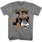 Muhammad Ali Collage Timeless Graphic Graphite Heather T-Shirt