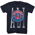 Muhammad Ali Talli Goat Vintage-Inspired Graphic Navy T-Shirt