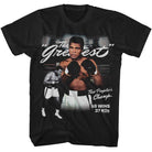 Muhammad Ali the Greatest Classic Graphic Black T-Shirt