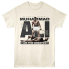 Muhammad Ali Iconic Photo and Quotes Natural T-Shirt