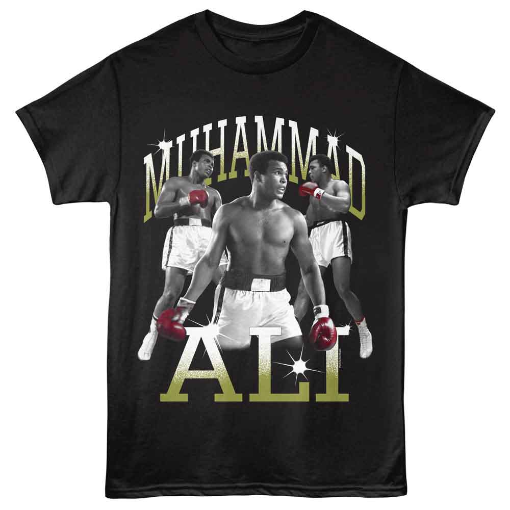 Muhammad Ali Timeless Graphic Black T-Shirt