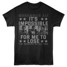 Muhammad Ali Impossible to Lose Signature Graphic Black T-Shirt