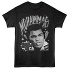 Muhammad Ali Make Medicine Sick Vintage-Inspired Graphic Black T-Shirt