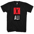 Muhammad Ali Vintage-Inspired Graphic Black T-Shirt