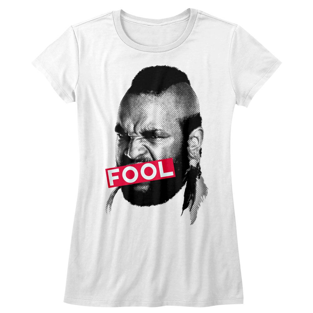 Mr. T Fool White Women's T-Shirt