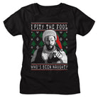 Mr. T Mr T Whos Been Naughty Black Women's T-Shirt