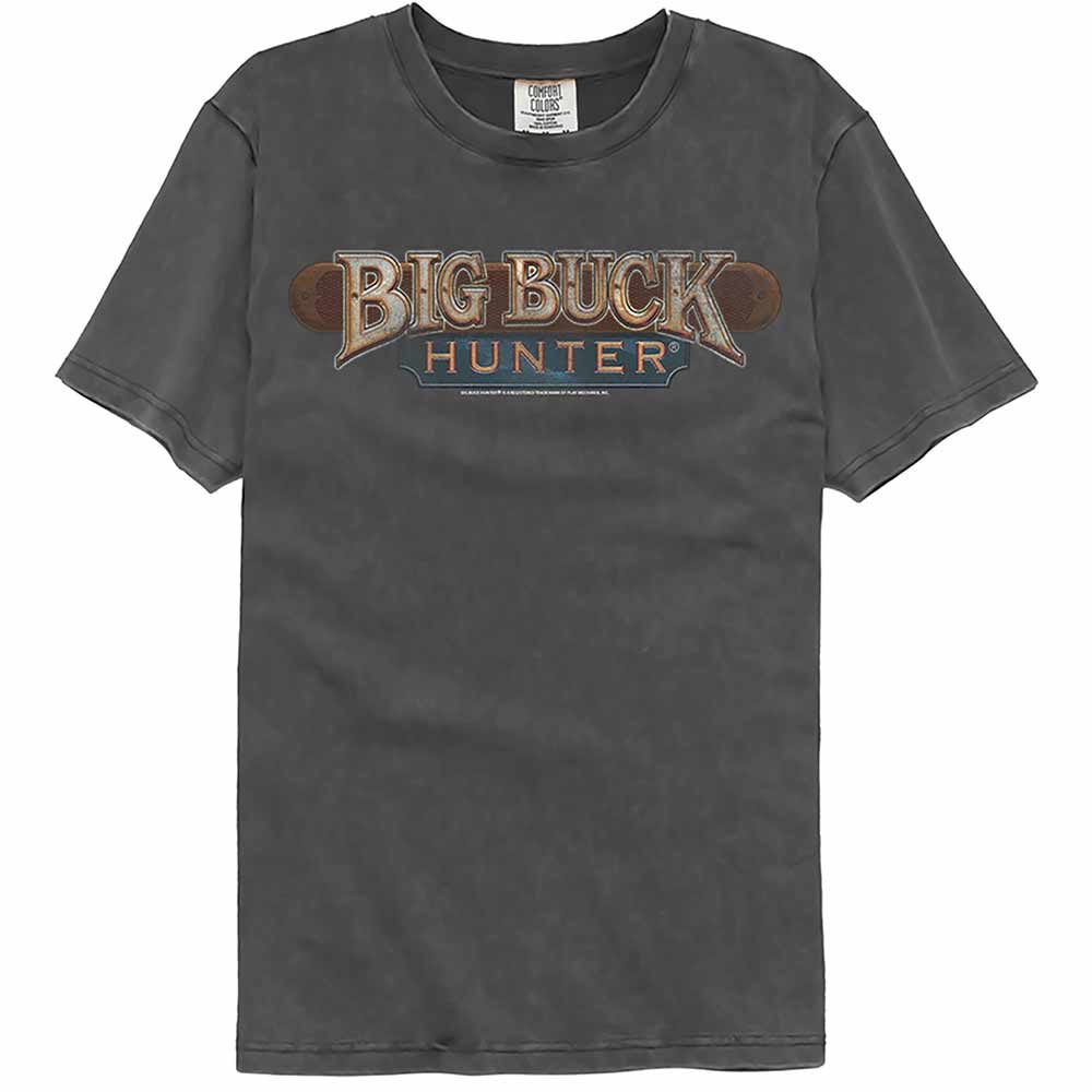 Big Buck Hunter Logo Pepper Premium Comfort Colors T-Shirt
