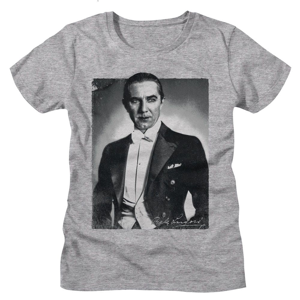 Bela Lugosi Bela Lugosi BW Portrait Athletic Heather Women's T-Shirt