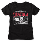 Bela Lugosi Bela Lugosi Dracula Feeding Black Women's T-Shirt