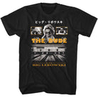 The Big Lebowski Japanese Text Black T-Shirt