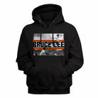 Bruce Lee Fly Kick Black Hoodie