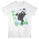 Bruce Lee Dragon In The Clouds White T-Shirt
