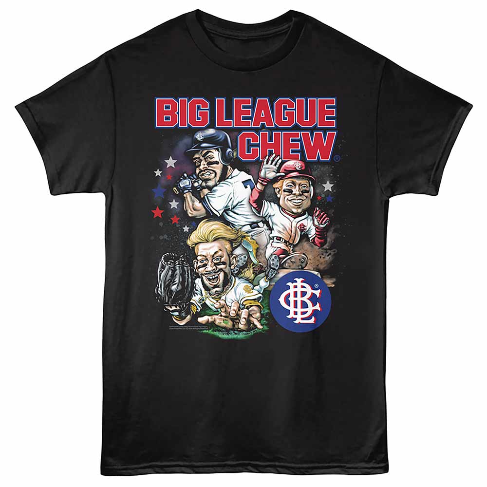 Big League Chew Star Work Black T-Shirt