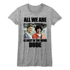 Bill and Ted Dustin T. Wind Athletic Heather Women's T-Shirt