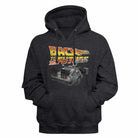 Back to the Future Btf Car Charcoal Heather Hoodie