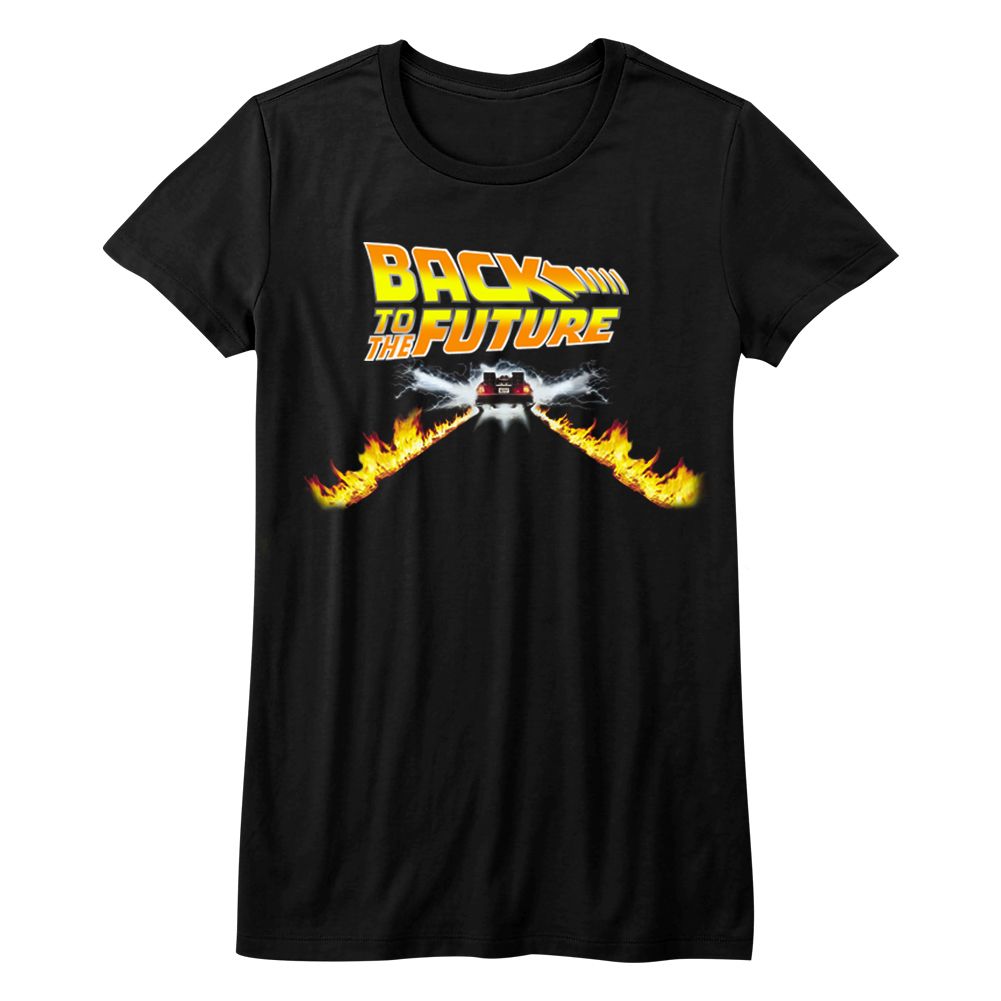 Back to the Future Btf Car Black Women's T-Shirt