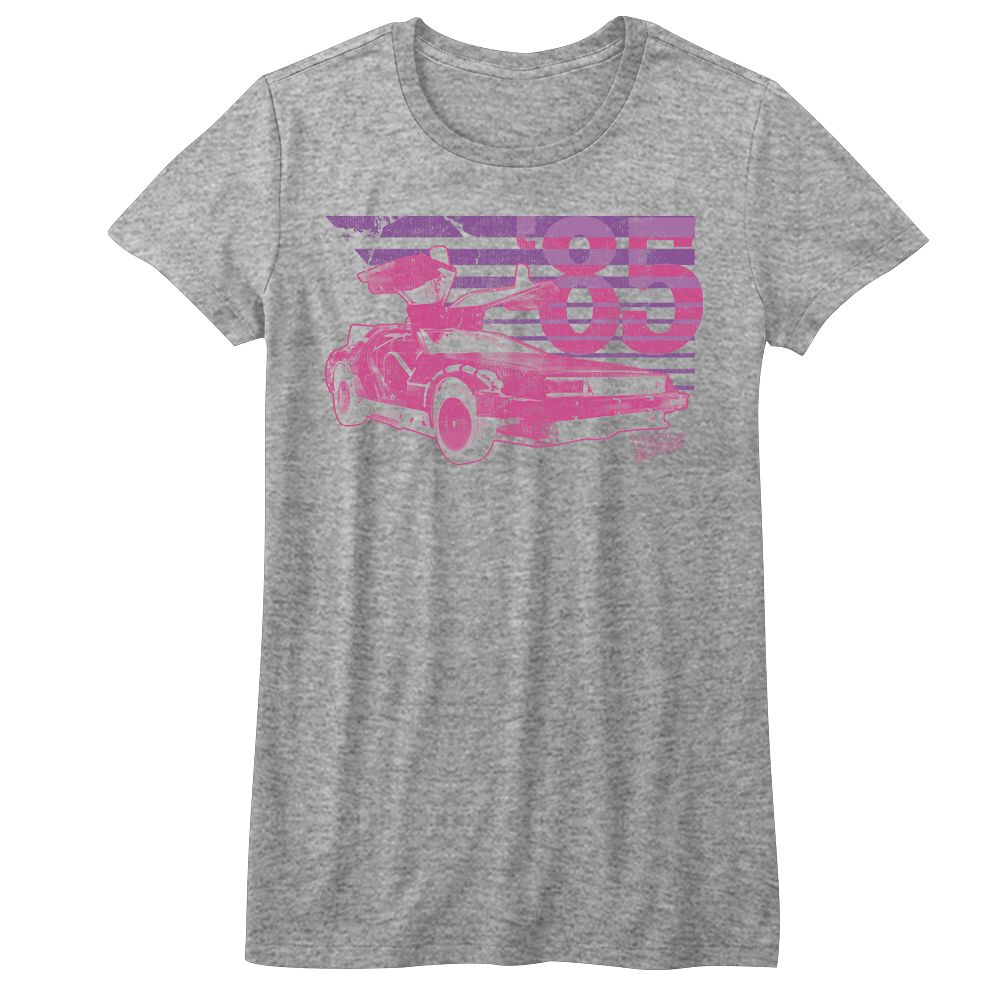 Back to the Future Car Athletic Heather Women's T-Shirt