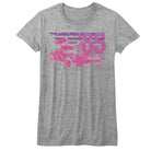 Back to the Future Car Athletic Heather Women's T-Shirt