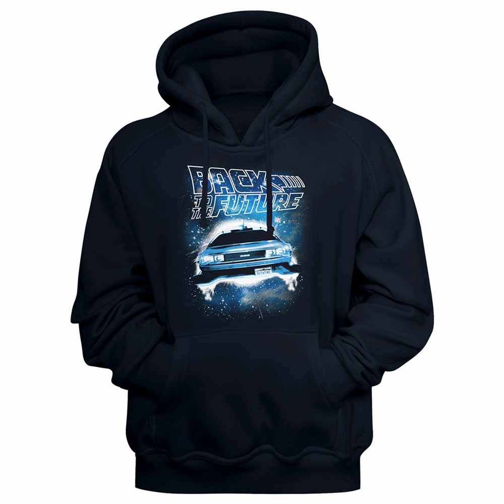 Back to the Future Spacecar Navy Hoodie