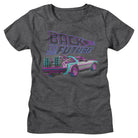 Back to the Future High Lights Dark Charcoal Heather Women's T-Shirt