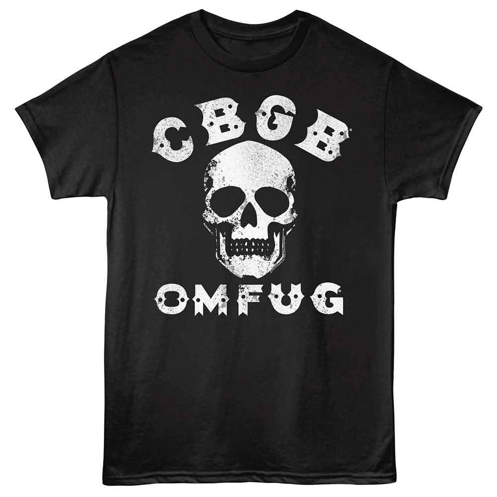 CBGB Skull Black T-Shirt