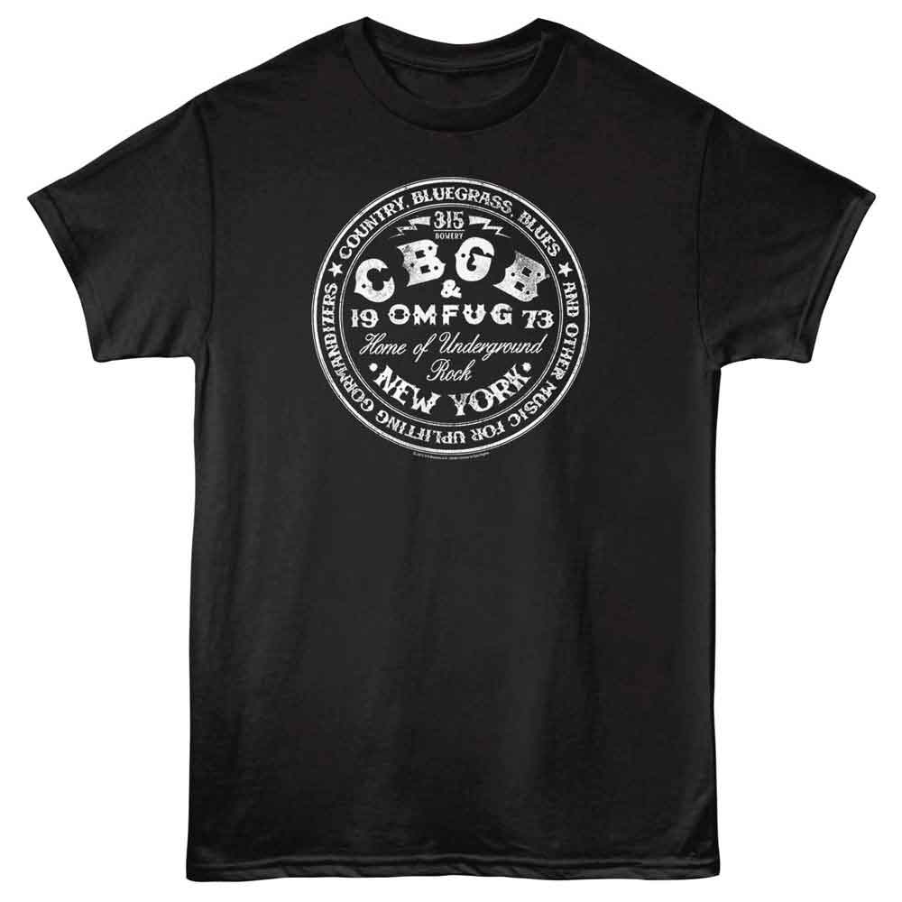 CBGB Circle Black T-Shirt