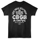 CBGB Logo and Address Black T-Shirt