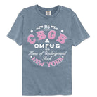 CBGB NY Blue Jean Premium Comfort Color Premium Tee