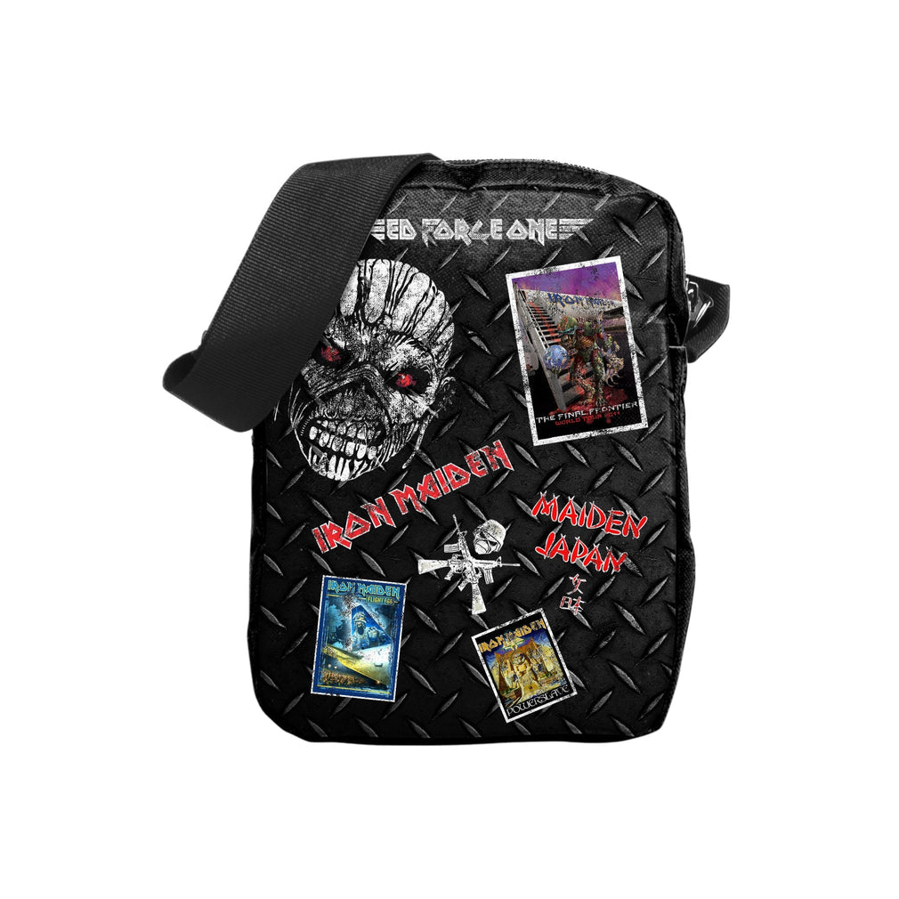 Rocksax Iron Maiden Crossbody Bag - Tour  | Buy Now For 26.99