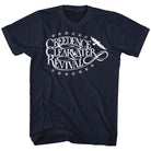 Creedence Clearwater Revival Eagle Navy T-Shirt