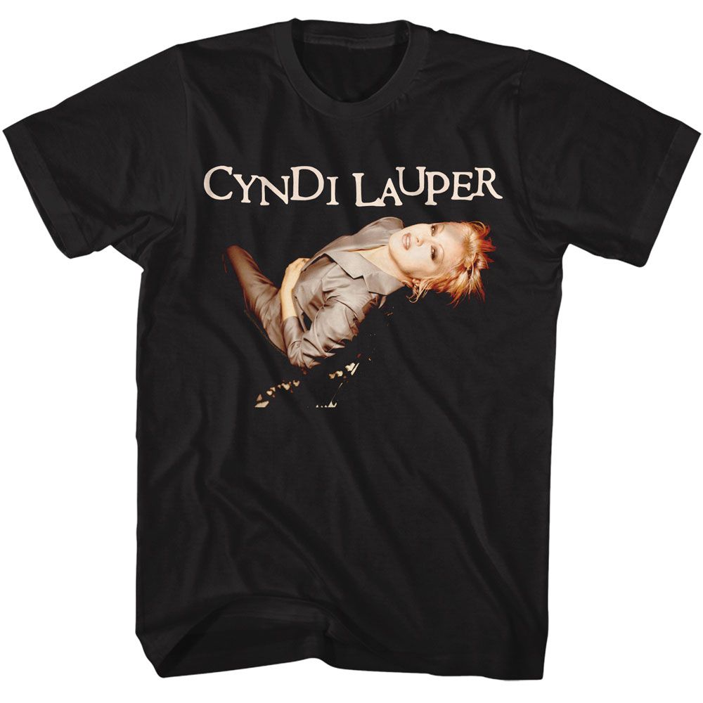 Wholesale Cyndi Lauper Suit Photo T-Shirt