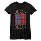 Duran Duran Logo Black Women's T-Shirt
