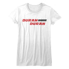 Duran Duran Duran Duran White Women's T-Shirt