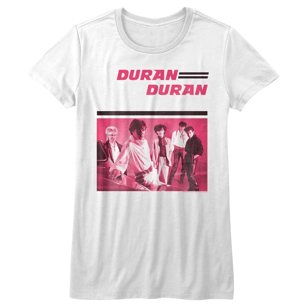 Duran Duran Pinkduran White Women's T-Shirt