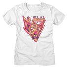 Def Leppard Leppard Leopard White Women's T-Shirt