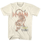 Def Leppard Japan Tour 88 Natural T-Shirt