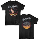 Def Leppard Snake Hold Black Front & Back Print T-Shirt