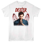 Dexter Blood Wings White T-Shirt