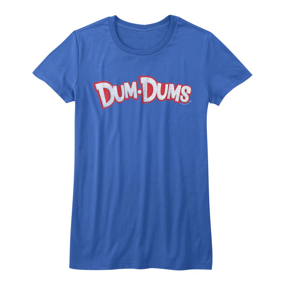Dum Dums Logo Royal Blue Women's T-Shirt