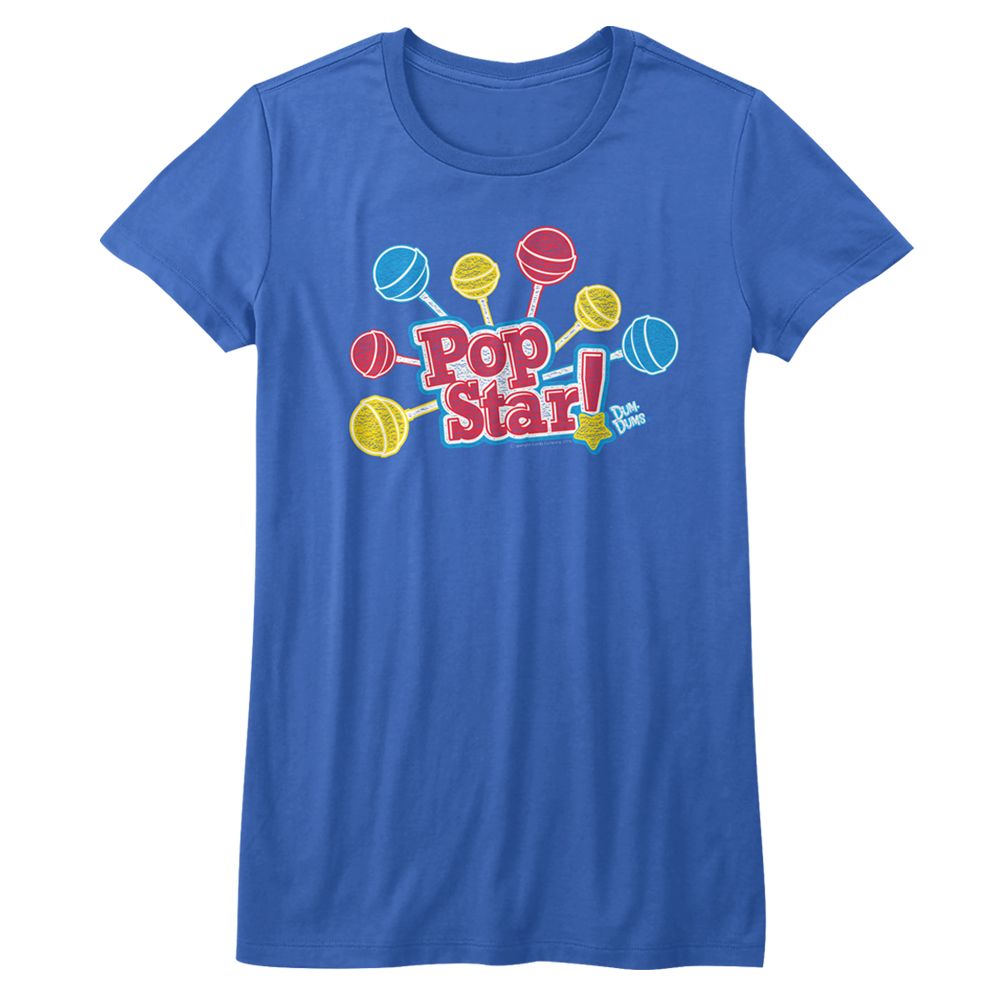 Dum Dums Pop Star Royal Blue Women's T-Shirt