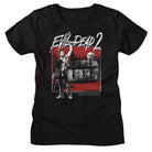 Evil Dead Evil Dead Cabin Square Black Women's T-Shirt