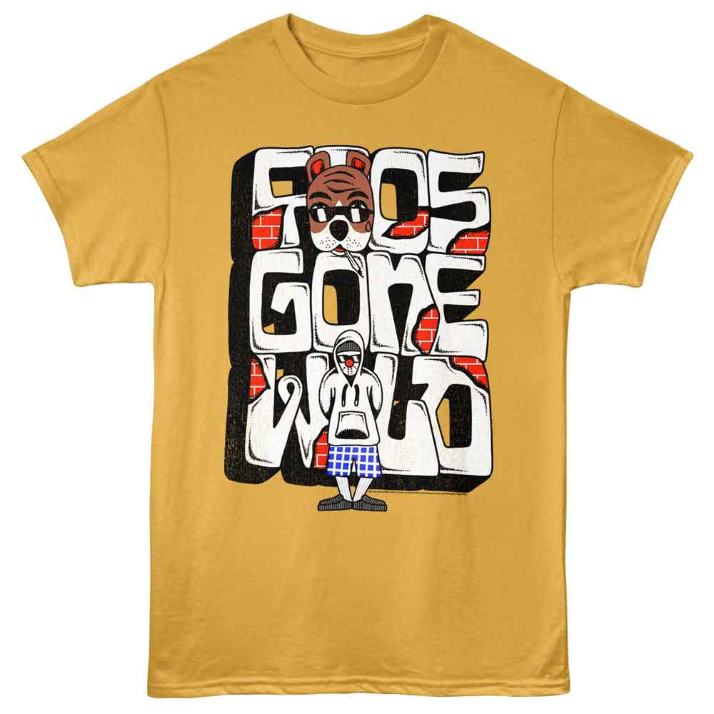 Foos Gone Wild Foos Gone Wild Dog and Brick Ginger T-Shirt