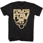 Flavor Flav Gold Logo Black T-Shirt