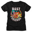 Fraggle Rock Fraggle Rock Best Friends Black Women's T-Shirt