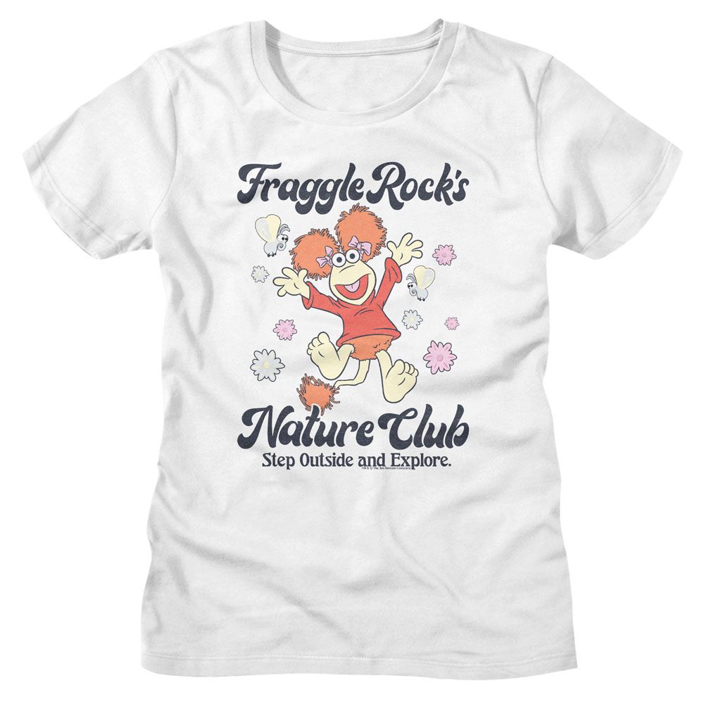 Fraggle Rock Fraggle Rock Nature Club White Women's T-Shirt