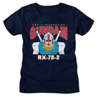 Gundam Gundam Rx 78 2 Model Navy Women's T-Shirt